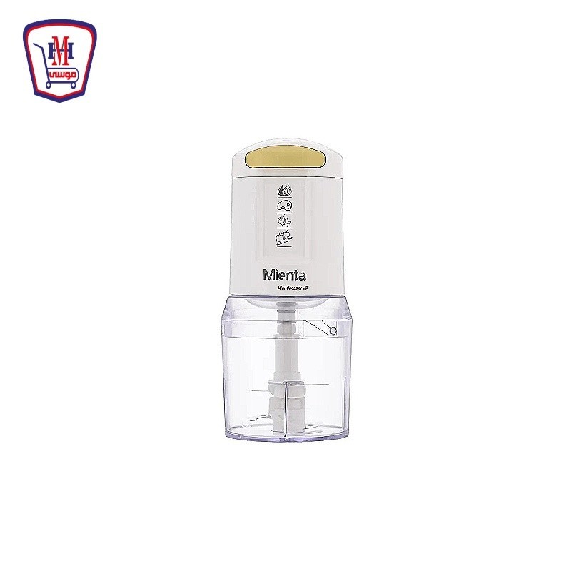 ميانتا قطاعه بصل وثوم وخضراوات 450 وات سرعتان 500 مللى اربع شفرات ابيض CH2331A