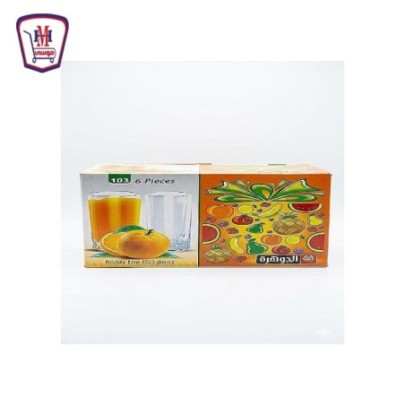 الجوهره شوب مياه 6 اكواب 103
