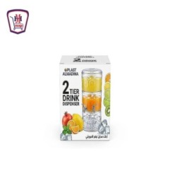 المدينه ديسبنسر مياه وعصير 2 دور 2 حنفيه 6 لتر