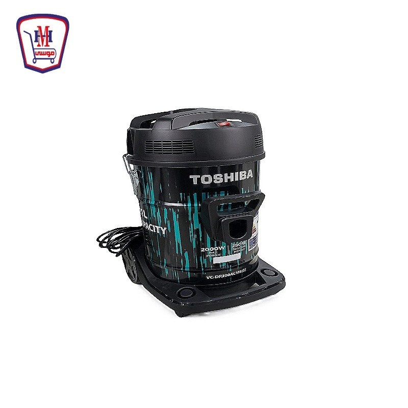 توشيبا مكنسه كهربائيه اسطوانيه 21 لتر 2000 وات موديل / VC-DR200ACME B