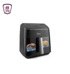 ميديا قلايه هوائيه ديجيتال اسود 2200 وات 9 لتر موديل / MF-CY85WK