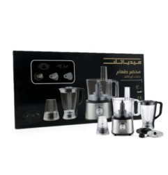 ميديا تك محضر طعام 1200 وات متعدد موديل / 999FP-MT