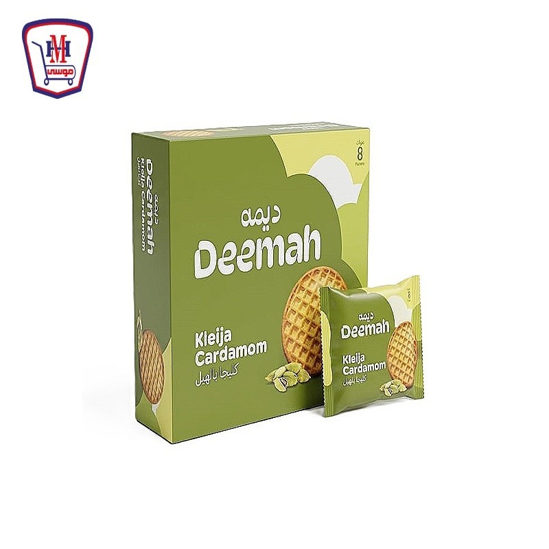 ديمه بسكويت كليجا بالهيل 62 جرام علبه × 8 باكو