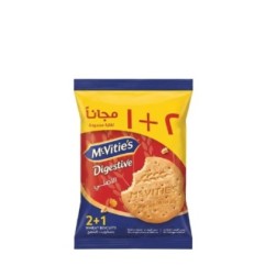 دايجستيف بسكويت بالقمح 2 قطعه + 1 قطعه هديه