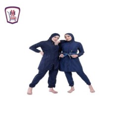 مايوه وتربروف 4 قطع دريل طويل م 803 درير قصير +بنطلون +توب + حجاب