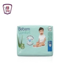 بى بم حفاضات كمفورت بانتس مقاس 3 وسط 35 حفاضه