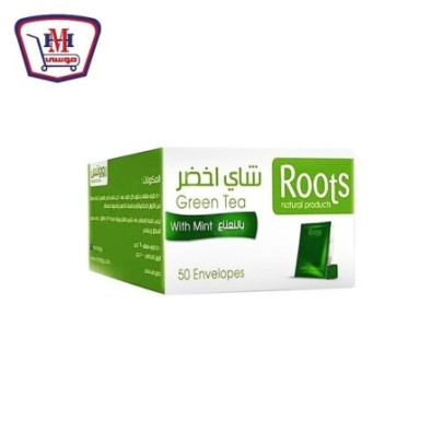 رووتس شاى اخضر بالنعناع 50 فلتر