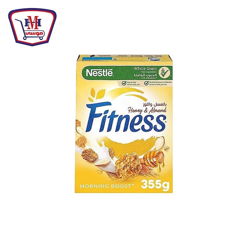 نستله فتنس افطار بالعسل واللوز 355 جرام