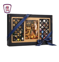كوكيز حلوى المولد علبه خشب وسط