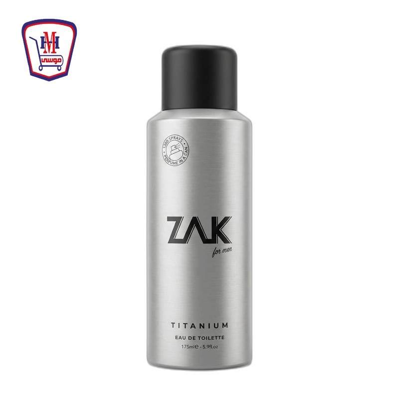 زاك عطر رجالى بخاخ تيتانيوم 175 مللى