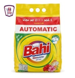 باهى مسحوق اتوماتيك نسيم الزهور 4 كجم + 500 جرام  مجانا