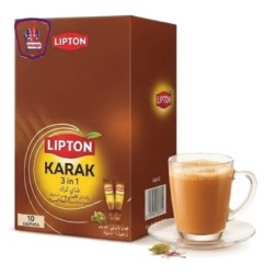 ليبتون شاى كرك باللبن 3×1 ظرف 18 جرام علبه 10 ظرف