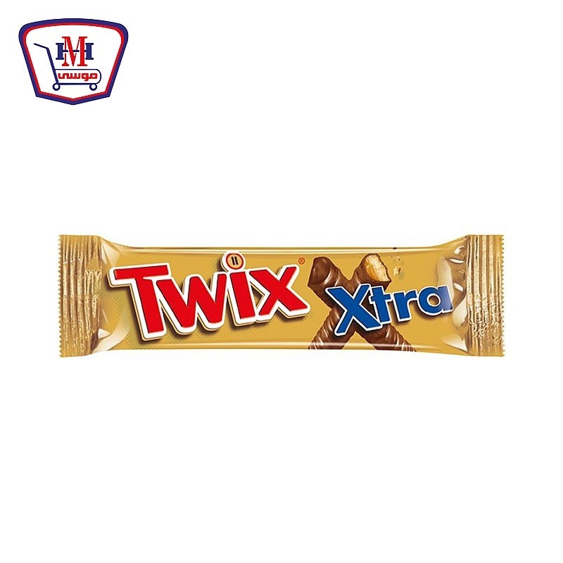 تويكس اكسترا بسكويت كراميل 75 جرام باكو