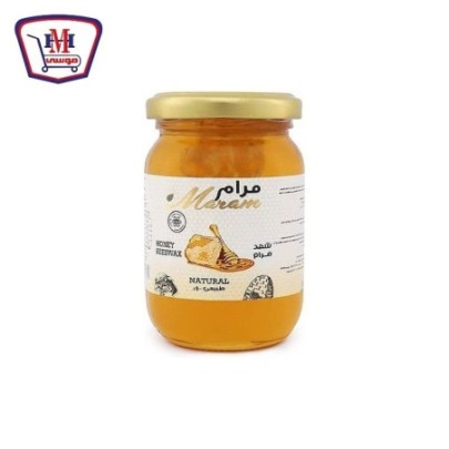 مرام عسل نحل شمع 450 جرام