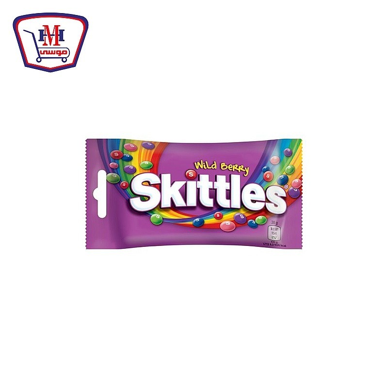سكيتلز حلوى بنكهه التوت البرى 38 جرام