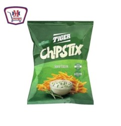 صورة تايجر شيبس تكس بطعم الساور الكريم 50 - 60 جرام من تايجر - هايبر موسى