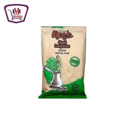 حاج عرفه قهوه وسط سادة 100 جرام