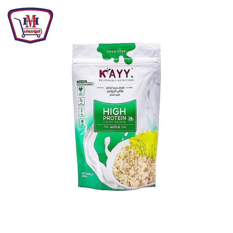 كاى شوفان عالى البروتين التفاح 300 جرام