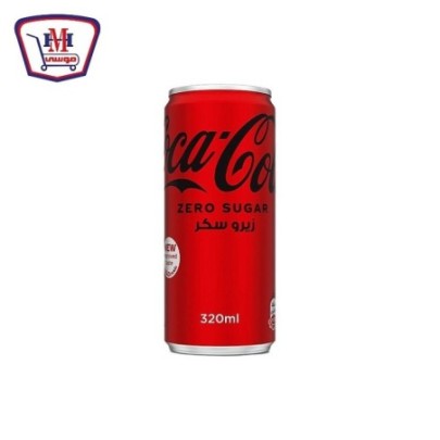 صورة كوكاكولا زيرو كانز 320 مللى من كوكاكولا - هايبر موسى