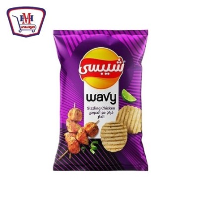 شيبسى ويفى فراخ مع الصوص الحار 56 - 62 جرام