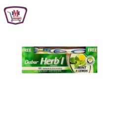 صورة دابرهيربل معجون اسنان ليمون ونعناع + فرشاه من دابرهيربال - هايبر موسى