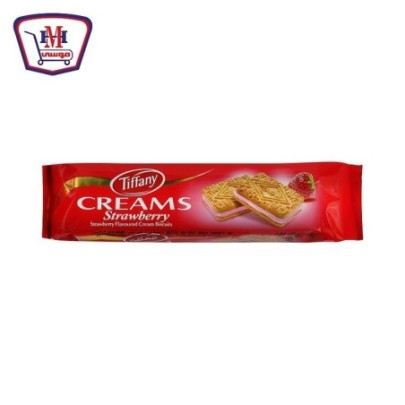 صورة تيفانى بسكويت ساندوتش بكريمه فراوله 84 جرام من تيفانى - هايبر موسى