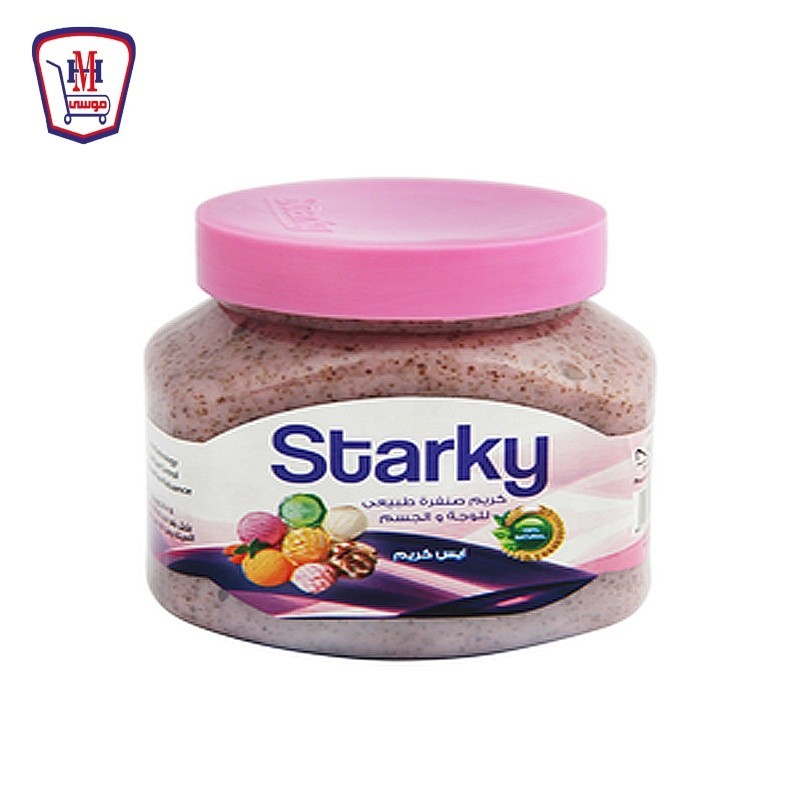 ستاركى كريم صنفره للوجه والجسم ايس كريم 300 مللى