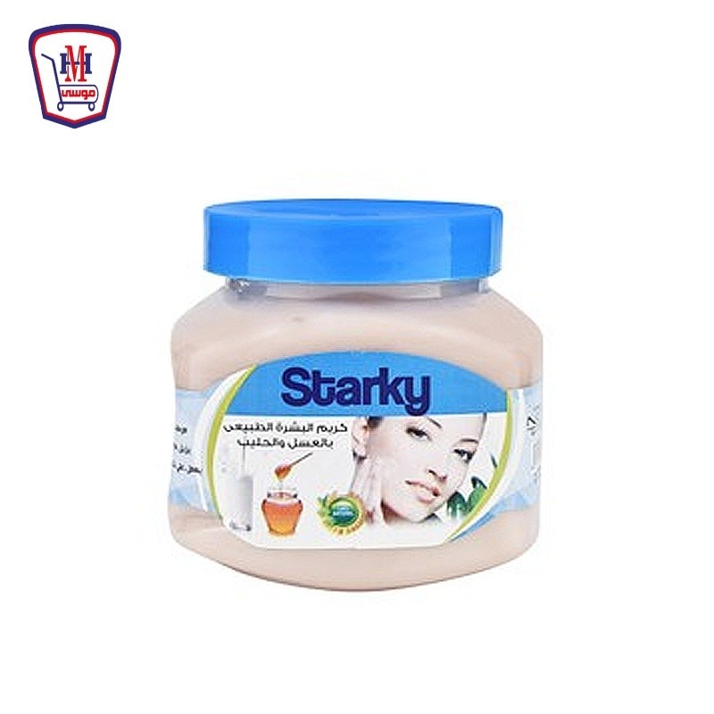ستاركى كريم البشره الطبيعى بالعسل و الحليب 300 مللى