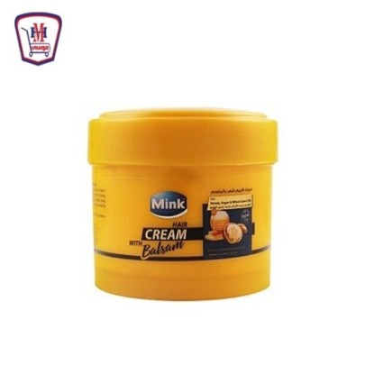 صورة مينك كريم شعر بالبلسم بزيت المينك و العسل 200 جرام من مينك - هايبر موسى