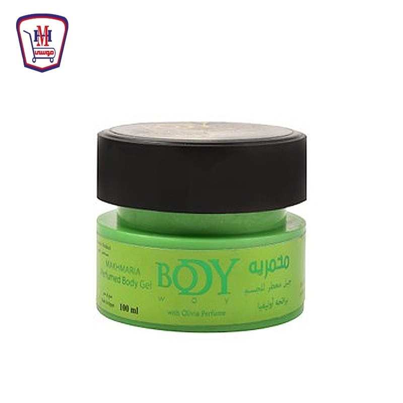 بودى واى كريم مخمريه اخضر 100 مللى