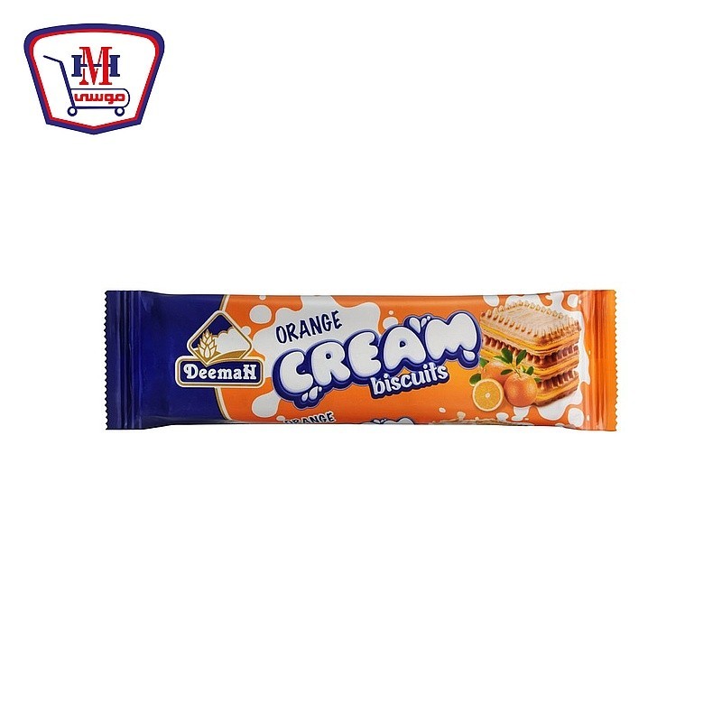 ديمه بسكويت كريمة برتقال 63 جرام