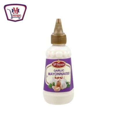 ماك واى مايونيز بالثوم 250 جرام