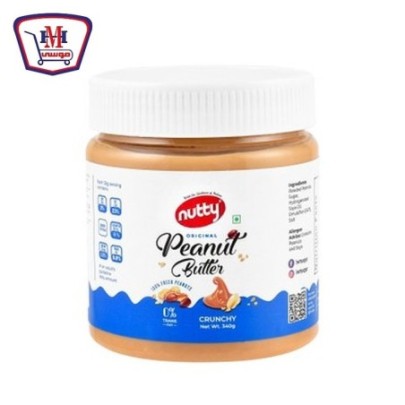 ناتى زبدة فول سودانى كرانشى 340 جرام | من ناتى | هايبر موسى — أفضل سعر