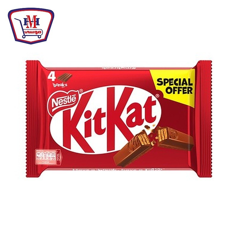 كيت كات شيكولاته 4 صباع 36.5 جرام 4 قطعه عرض