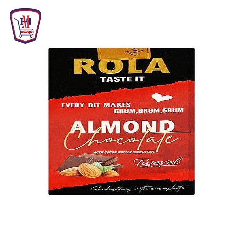 رولا شيكولاته لوز 80 جرام