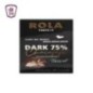 رولا شيكولاته دارك 75 % وزن 80 جرام