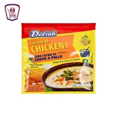 ديليش شوربه كريمه الدجاج 60 جرام