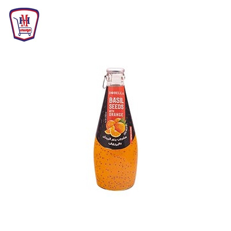 دوبيلا مشروب بذور الريحان بالبرتقال 290 مللى
