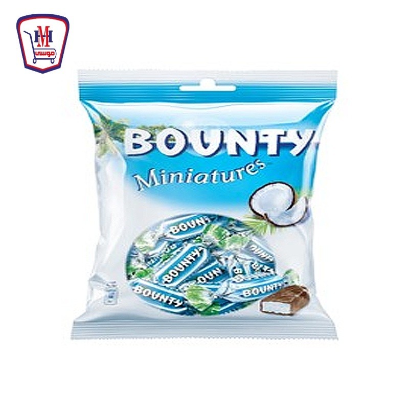 باونتى شيكولاتة جوز هند مينى كيس150جرام