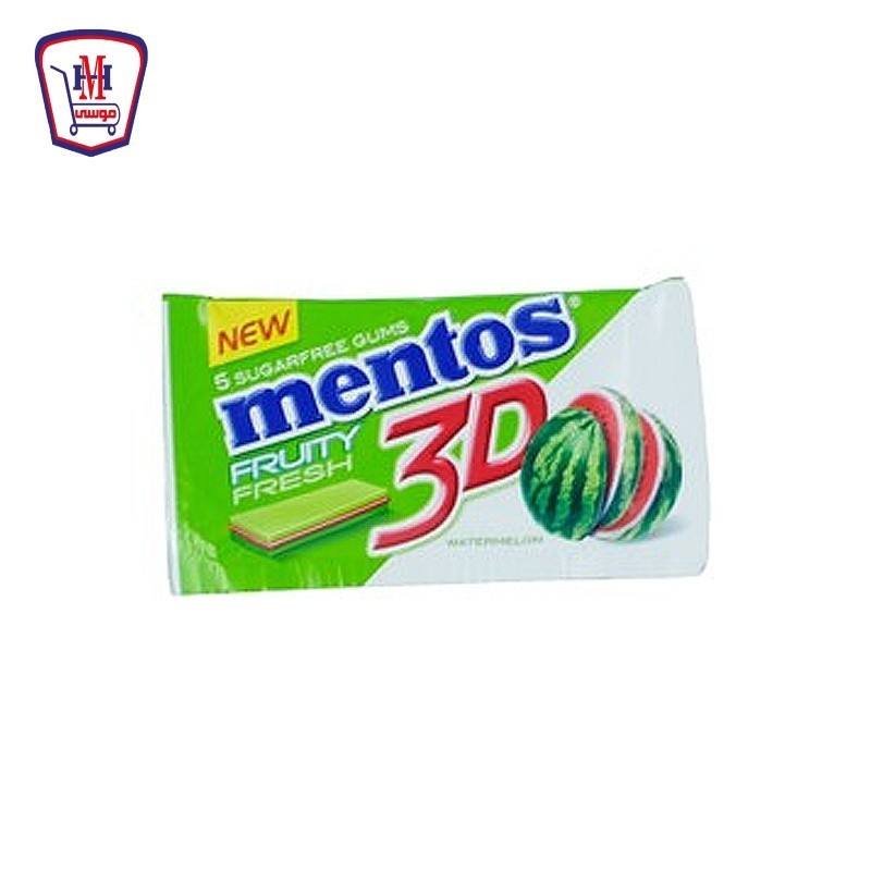 مينتوس لبان ثرى دى بطيخ 5 حبه