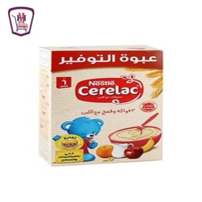 سيريلاك 3 فواكه ولبن وحديد 500 جرام