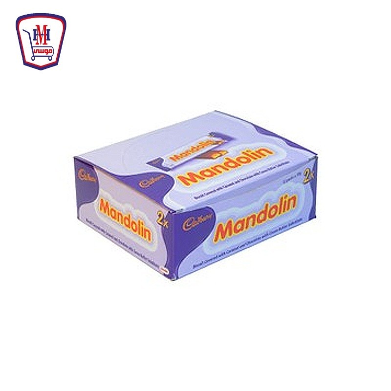 ماندولين شيكولاته 2 صباع 40 جرام علبة × 12 قطعه