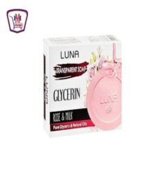 صورة لونا صابون جلسرين ورد وحليب 100 جرام من لونا - هايبر موسى