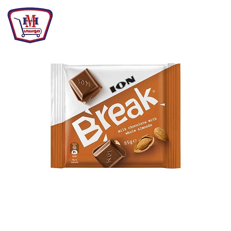بريك شيكولاته باللوز 85 جرام