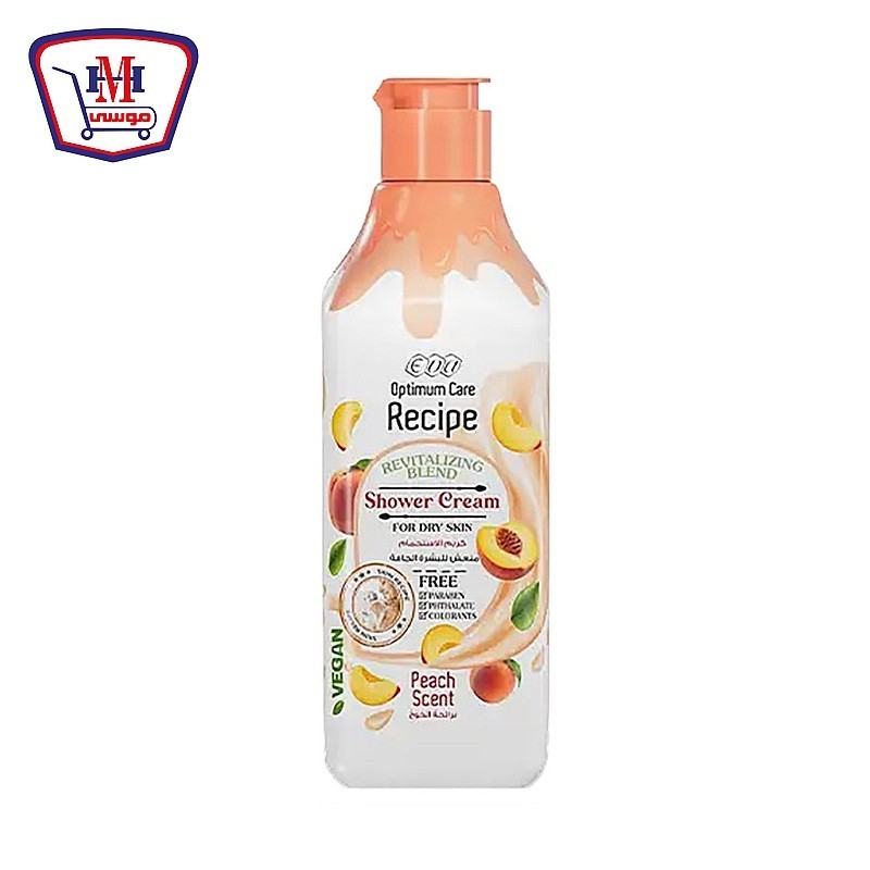 ايفا اوبتيموم كيرريسبى شاور كريمى برائحه الخوخ