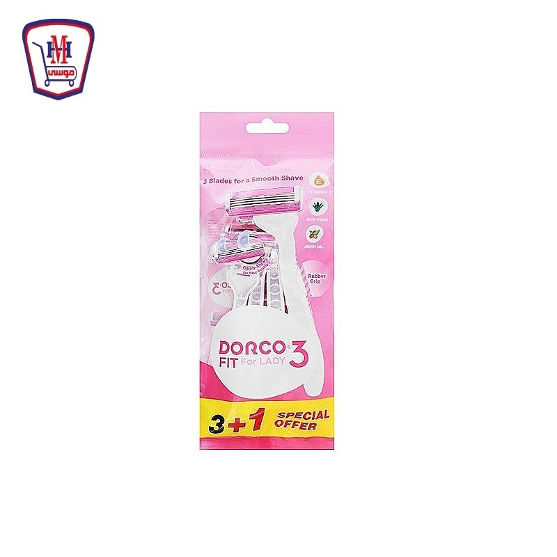 دوركو ماكينه حلاقه ايف 3 شفره كيس حريمى 3 + 1