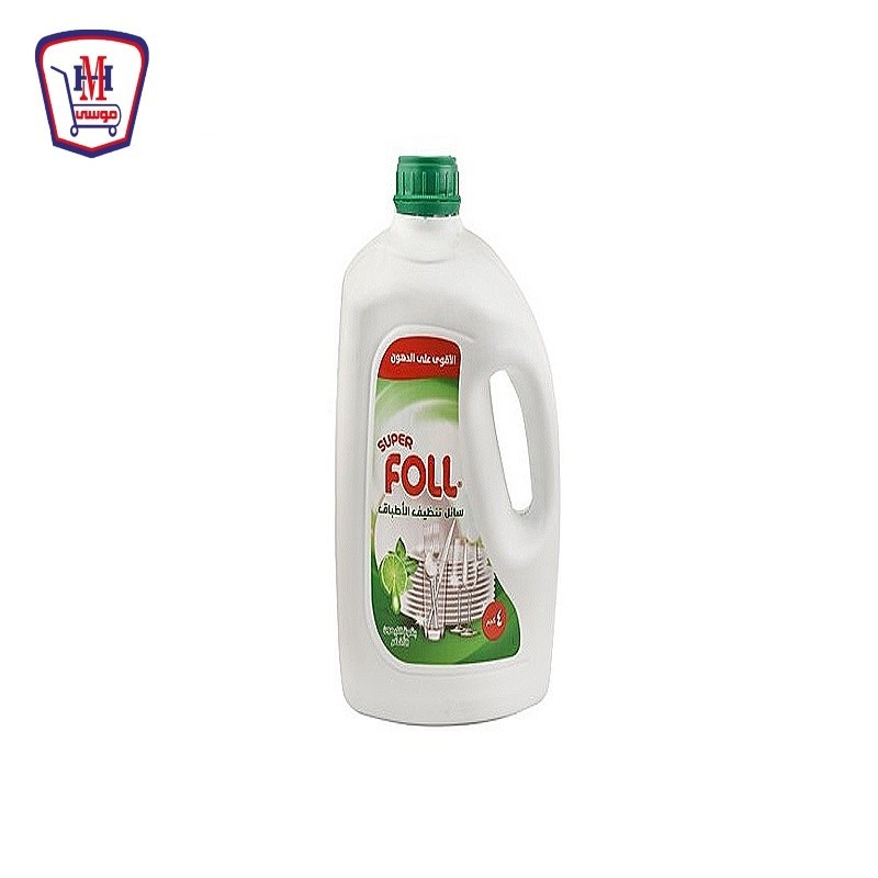 سوبر فل  صابون سائل ليمون اخضر 4 لتر