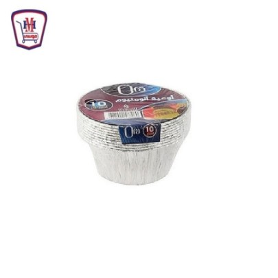 اورا طبق فويل مدور 10 قطعه 1fr