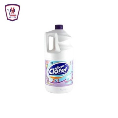 صورة كلوريل مبيض ومعطر للملابس لافندر 4 × 1 من كلوريل - هايبر موسى