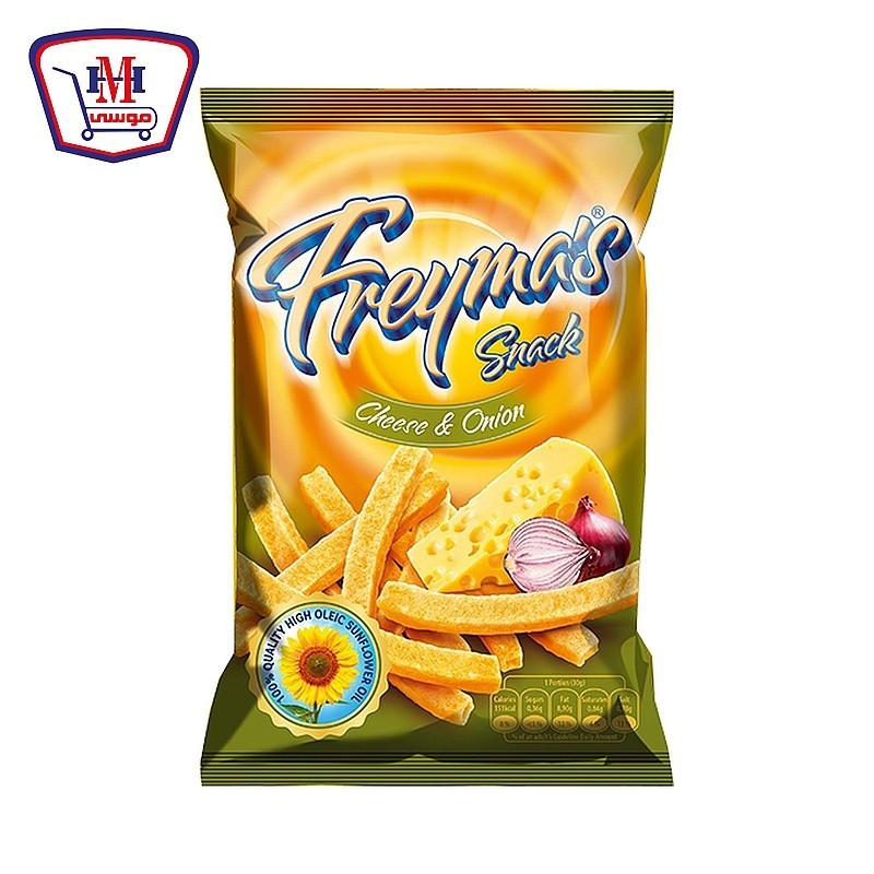 فريماز سناكس بطعم الجبنه والبصل 75 جرام